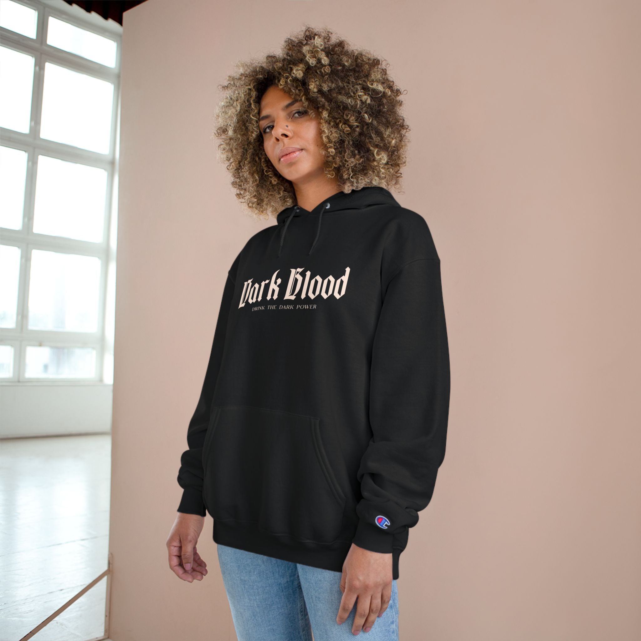Champion Hoodie – Dark Blood Coffee