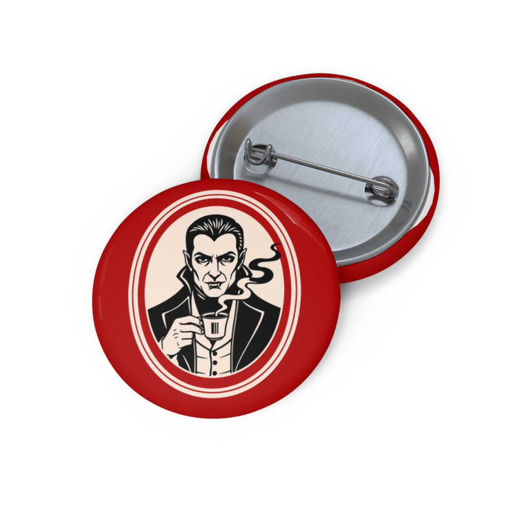 Coffee Pin Button