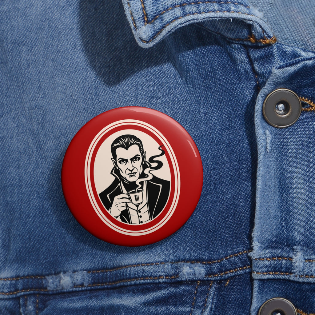 Coffee Pin Button