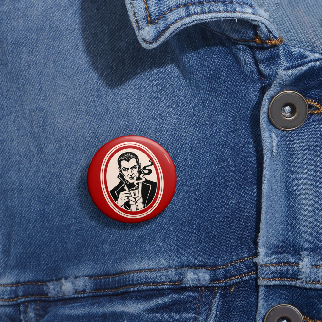 Coffee Pin Button