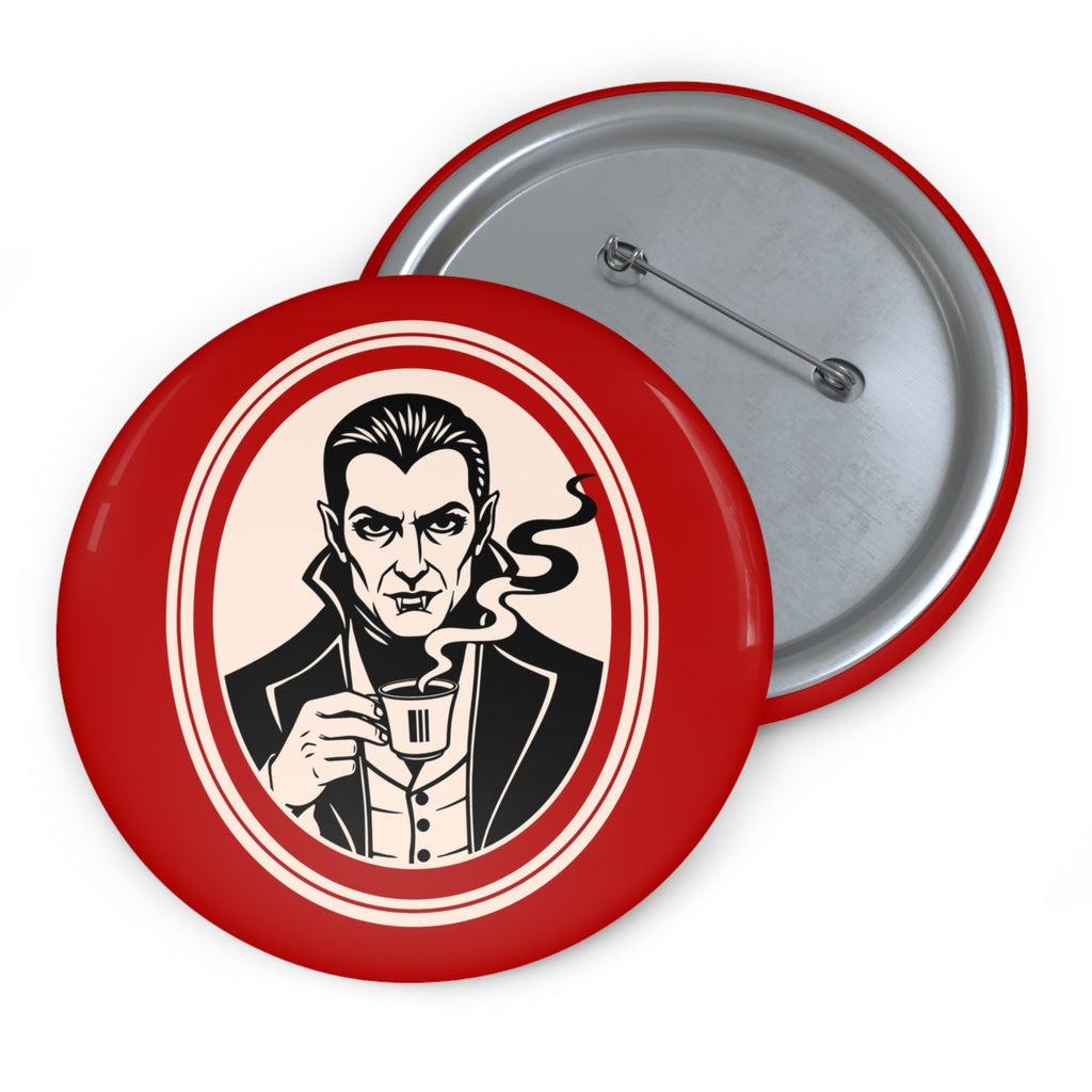 Coffee Pin Button